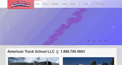 Desktop Screenshot of americantruckschools.com